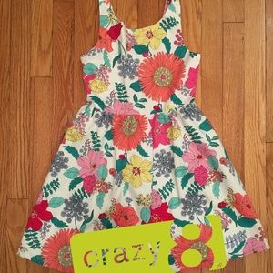 Crazy 8 Floral Summer Dress size 10 NWT!